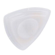 Luminous Guitar Pick White Food Grade Plastic with Built-in 40mAh Battery