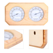 Thermo-Hygrometer Zeigeranzeige, präzise Temperatur- und Feuchtigkeitsmessung, 25,7x13,8cm