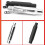 Tubo de Escape Curto de Motocicleta de 12 Polegadas para  para  para  para  Touring Chopper Cafe Racer Prata 2