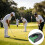Automatic Golf Putting Assistant Compact Design For Home-grey 6