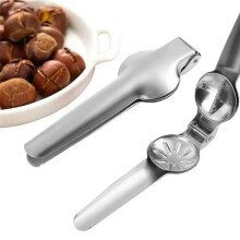 3pcs Stainless Steel Chestnut Peeler Tool Set - Nut Cracker with Blade for Home Use