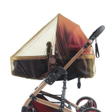 (Coffee) Baby Stroller Mosquito Net for Carriers & Cribs