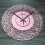 Acrylic Round Wall Clock Silent 12 Inch Rose Gold 3