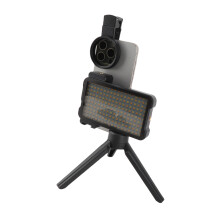 Wireless Rechargeable Photography Light with 180 LEDs Customizable Brightness
