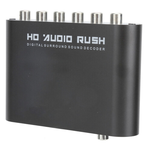 5.1CH DTS AC-3 Digital Optical Coax Audio Decoder, ABS, 120dB SNR 2