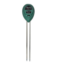 3-in-1 Soil Moisture pH Sunlight Tester, Portable, No Battery