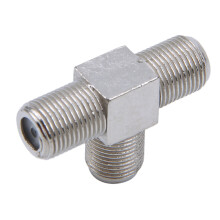 4 PCS 2-Way F-Type Combiner TV Coaxial Connectors RF Adapters Joiners