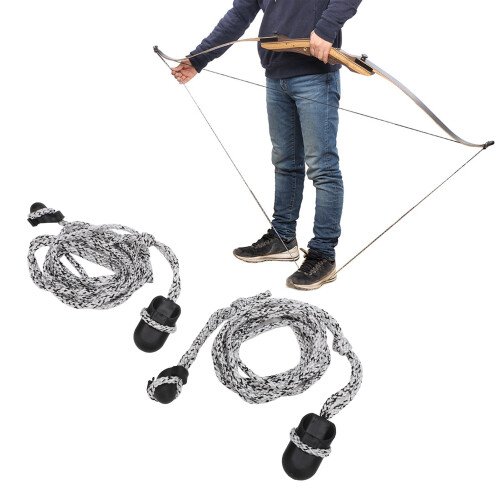 2Pcs Archery Bow Stringer Nylon Rope for Recurve & Longbows 2m
