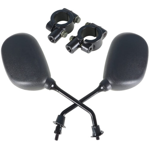 Για Polaris Honda Universal Μοτοσικλέτα Πλαϊνός Καθρέφτης Οπισθοπορείας 7/8" Τιμόνι ATV 1