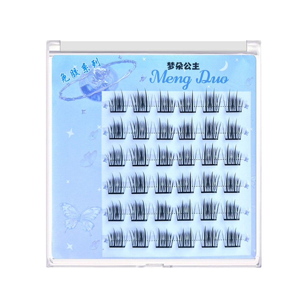 Dachuang Beauty Reusable Diy Lashes, Thin Band, No Glue Needed