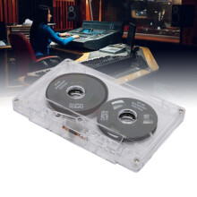 Reel to Reel Blank Cassette Tape 50 Min Double Sided Metal Black