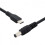 CY USB3.1Τύπος C USB-C to5V DC5.5 Καλώδιο επέκτασης φόρτισης 2.5mm για κινητό τηλέφωνο25cm 2