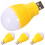 Lampe SEWACC4Pcs Petite lampe pour utilisateurs généraux avec éclairage USB et éclairage de secours 4