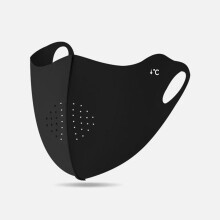 (Black) Ice Silk Sun Mask for Men & Women