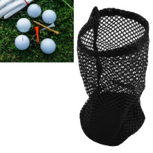 Nylon Mesh Carry Bag with Sliding Lock Closure for Sports Equipment