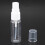 100-pack Empty Clear Plastic Fine Mist Spray Bottles with Microfiber Cleaning Cloth, 20ml Refillable Container 6
