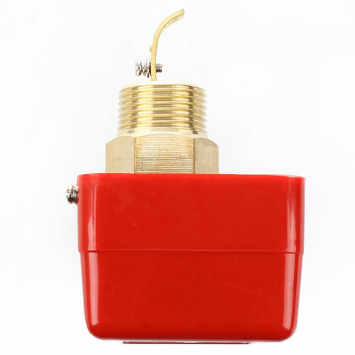 2X AC 220V 15A Male Thread SPDT Water Paddle Flow  HFS-25 2