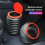 (with lid) Foldable Car Trash Can, Waterproof Garbage Bag 2