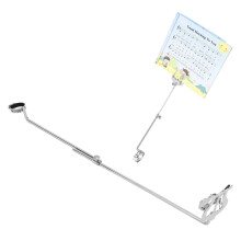 Iron Music Stand Clip for Flute Portable Wind Instrument Sheet Holder