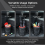 (with lid) Foldable Car Trash Can, Waterproof Garbage Bag 10