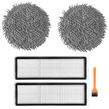 5 StüCk Waschbarer Mop-Tuch HEPA-Filter für Mijia Pro STYTJ06ZHM Roboter-Staubsauger-Ersatzteile