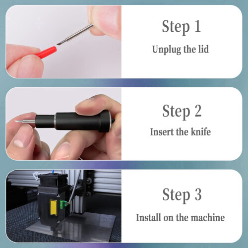 55Pcs Plotter Cutting Blades, for  Blades Including for Cutting Plotter Vinyl Fabric 1