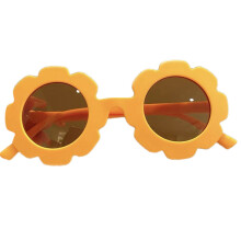 ColeccióN Floral de Verano Gafas de para NiñOs Gafas de para NiñAs ProteccióN UV Gafas de con ProteccióN Solar Gafas de Amarillas