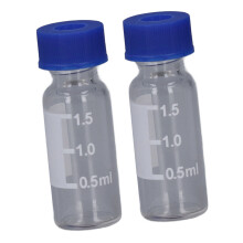 100 Stück 2ml Klarglas-Probenflaschen, Durchmesser 12 mm, Höhe 32 mm
