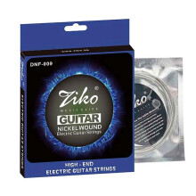Ziko DNF 009 Electric Guitar Strings Nickel Plated Carbon Steel Hexagonal Alloy Guitar Strings,6Pcs