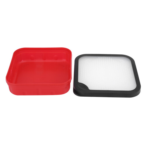 Robuste PP Köderaufbewahrungsbox 170x170x45mm tragbar hitzebeständig 1