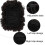 Αλογοουρά Afro Puff Drawstring – Συνθετική Κοντή Ψηλή Αλογοουρά με Κούτσουρο με Κλιπς, 5