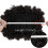 Αλογοουρά Afro Puff Drawstring – Συνθετική Κοντή Ψηλή Αλογοουρά με Κούτσουρο με Κλιπς, 6