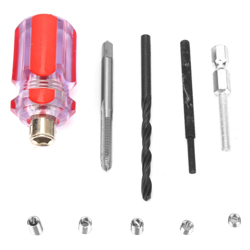 Stainless Steel Thread Repair Insert Kit 105Pcs M4
