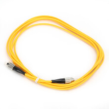 Optische Glasfaser-Patchkabel FC/UPC-SMDX3.03MPVC, PVC, Geringe Verluste, 2er Pack