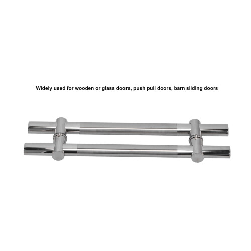 Glass Door Push Pull Handle 304 Stainless Steel