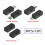CY3 stk./parti Micro USB2.0 til Mini USB5Pin Han-til-Hun Forlænger Data Strømadapter 2