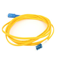 Optical Fiber Patch Cord LC/UPC-SC/UPC PVC 3m High Performance
