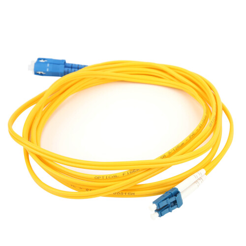 Optical Fiber Patch Cord LC/UPC-SC/UPC PVC 3m High Performance