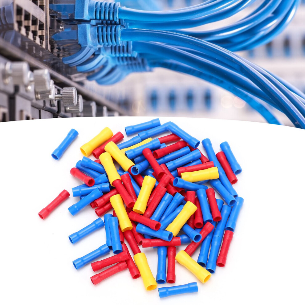 100Pcs Waterproof Cable Tubular Terminals Fully Insulated Battery Connectors 8341391065165