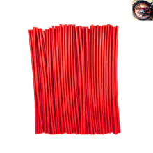 (red, 24cm) Colorful 72pcs Bicycle Spoke Covers for MTB/Road Bikes