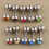 s14g Barra superior Pendientes de botón Barra vertical Lóbulo 2
