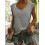 Confezione da 3 canotte da donna con maniche corte e scollo a V, magliette basic casual e comode per la primavera e l'estate. 5