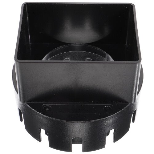 Déviateur d'eau pour descente de gouttière, PVC noir, 1 pièce 2