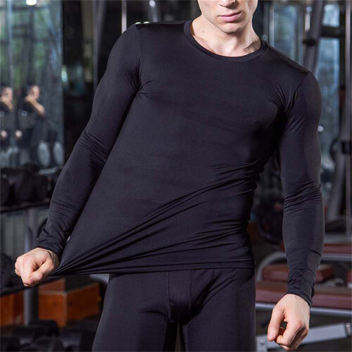 (L) Men\'s Running Compression T-Shirt 1