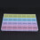 28 Grids Rhinestone Storage Box Durable Bead Organizer 21.4cm 3