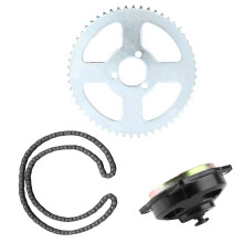Mini Bike Drive System T8F Chain & Gear Box for 47cc/49cc Engines Durable Alloy