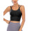 Γυναικείο Αθλητικό Σουτιέν Cami Tank Top με Ενίσχυση, Ασύρματο, Σταυρωτό, Πλάτη, Γιόγκα, 3