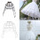 Sottogonna da donna con cerchi e gabbia per uccelli cava, crinoline 4