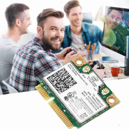 Κάρτα Wi-Fi διπλής ζώνης Intel7260HMW, προσαρμογέας PCI-E 867Mbps 802.11ac 2