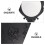 Retro Handheld Glass Mirror with Black Handle 2 Pieces 3